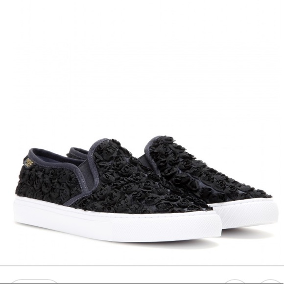 Tory Burch Shoes - NEW • Tory Burch • Rosette Slip On Sneaker Black